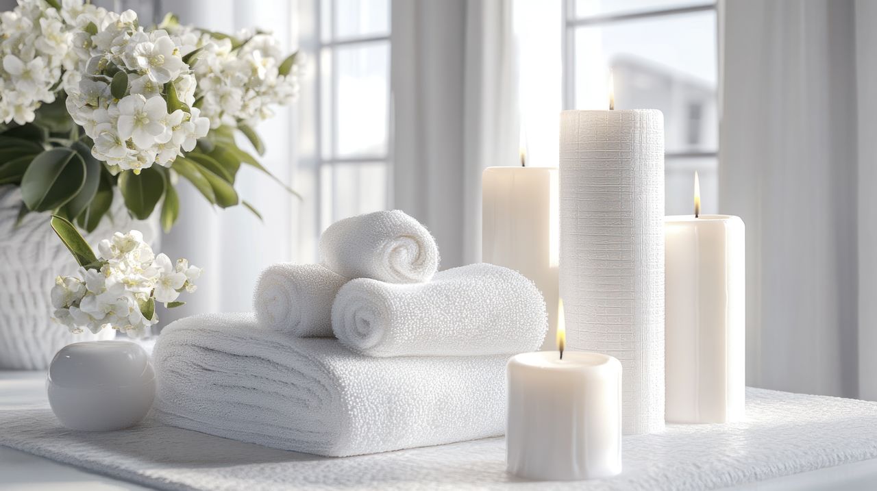 Behandlungsraum der WellnessBoutique Nürnberg im Morgenlicht